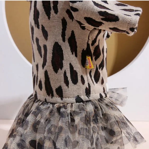 Leopard Print Pet Dress - Picture 2 of 10